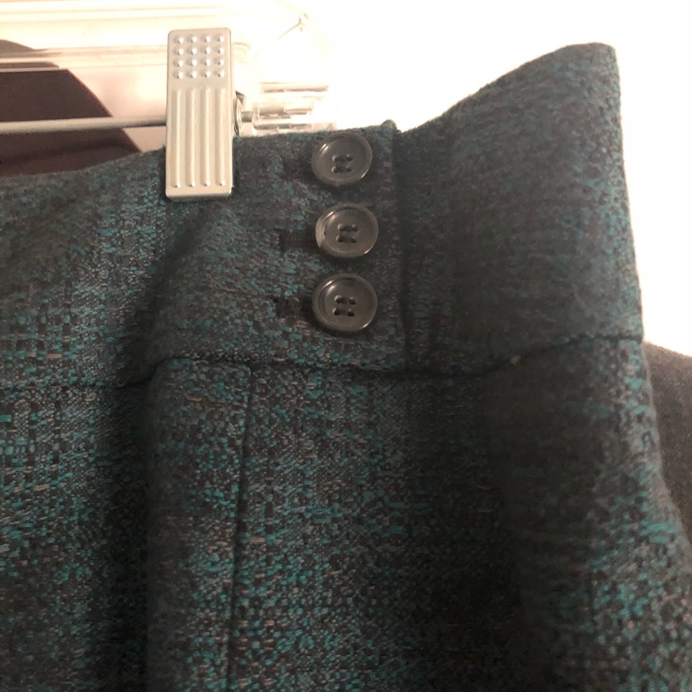 Ann Taylor blue and grey dress skirt